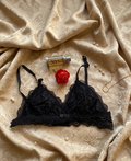 Breathable Net Bra - Black