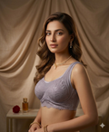 Double Padded Bra - Purple
